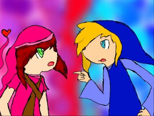N0.1= Pink and Blue - Arguments by RonniTheHedgehog45 on DeviantArt
