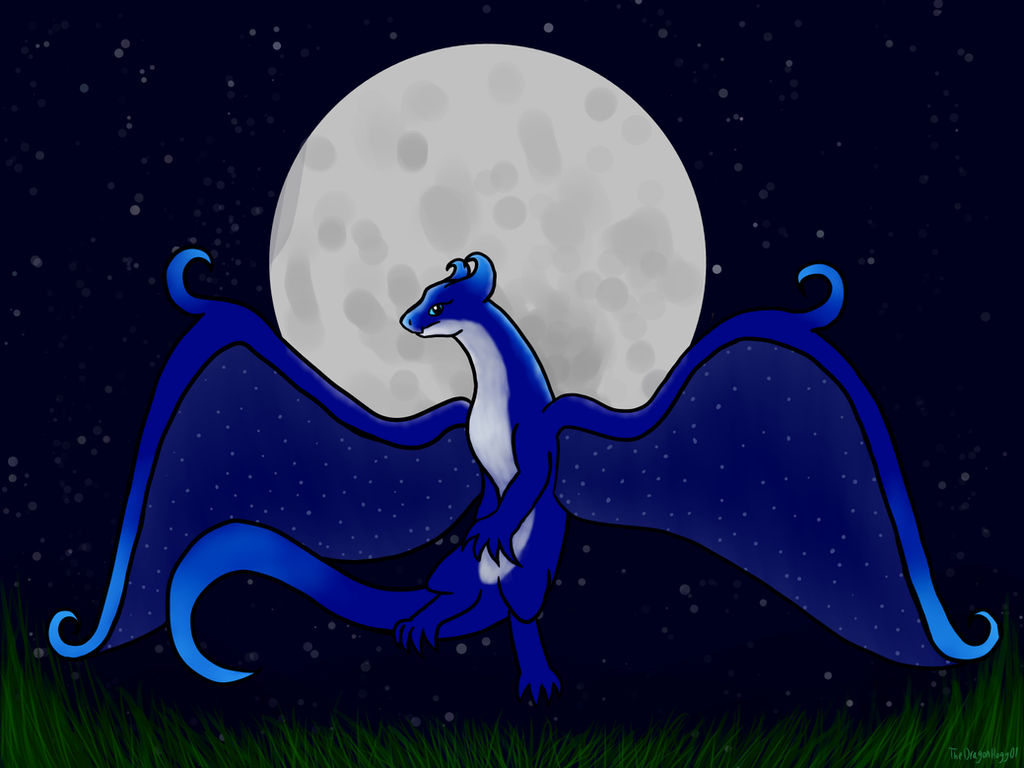 Moon Rabbit Dragon Moon Dragon by TheDragonHogg01 on DeviantArt