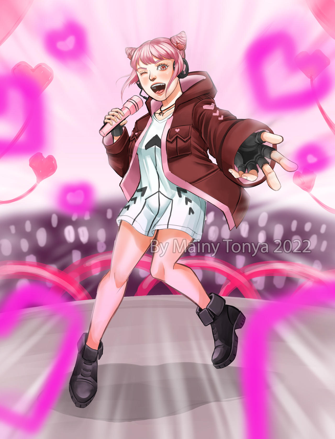 Singer Oc My OC little devil singer by MainyTonya on DeviantArt