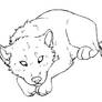 Free Wolfpup Lineart