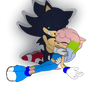 Dark Sonic and Evelin