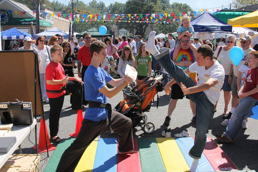 Karate Day at Street Fair 3