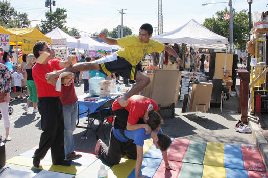 Karate Day at Street Fair 10