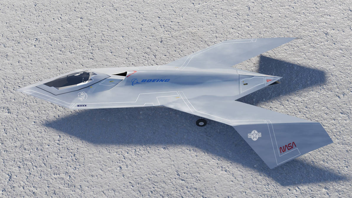 Boeing YF-118 Bird of Prey by netrunner75 on DeviantArt