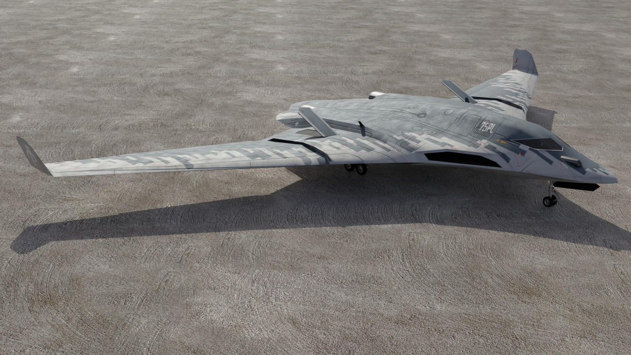 Pak Da Project Tupolev PAK DA concept by netrunner75 on DeviantArt