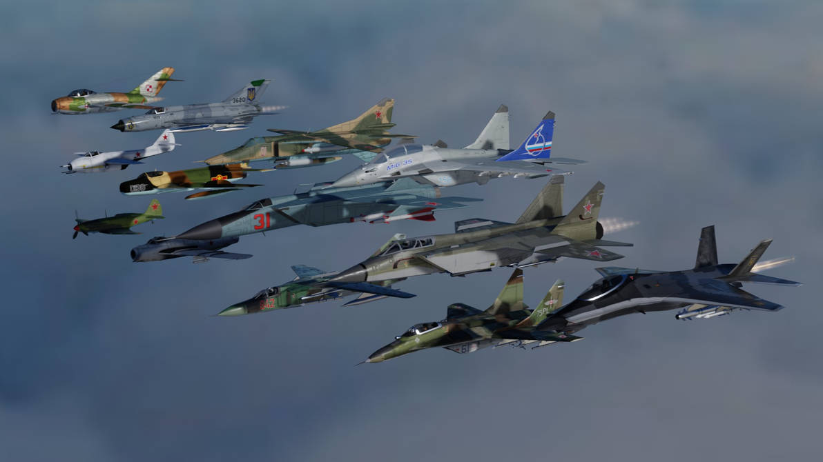 Mig Versions Evolution of MIG fighters by netrunner75 on DeviantArt