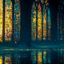 The Vigil Beneath Stained Eternity