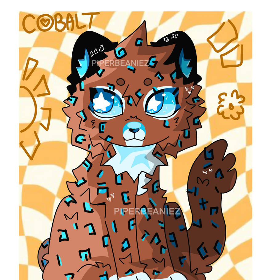 Beanie Boo Cobalt The Leopard Art Pfp by piperbeaniez on DeviantArt