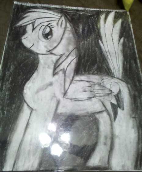 Drawing 1 Final project: Rainbow Dash