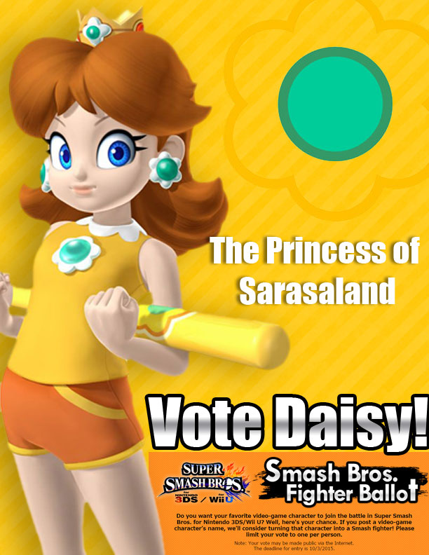 Princess Daisy for Smash 4