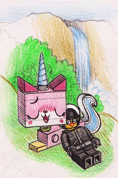 Good Cop and Unikitty