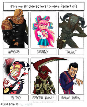 Six Characters Fanart