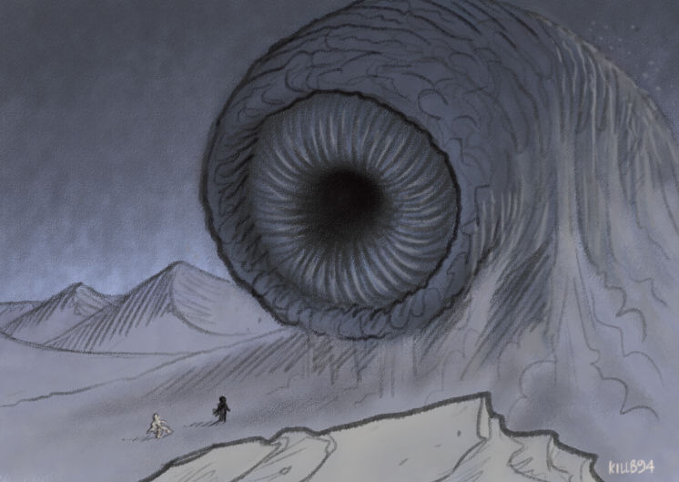 Sandworm (Dune 2021) by killb94 on DeviantArt