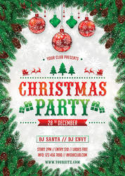 Christmas Party flyer