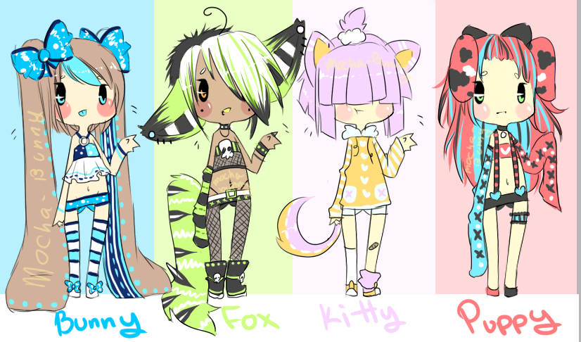 Short Shorts and Floppy ears Adopts Closed~