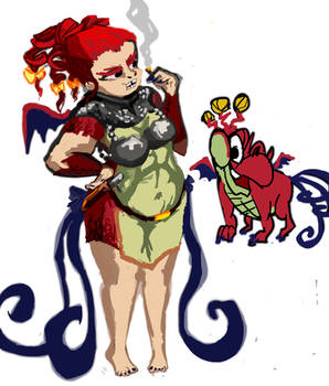 Hooktail gijinka