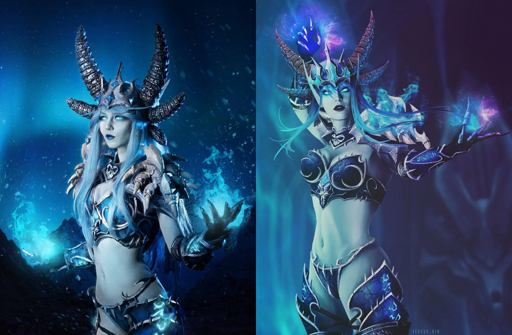 Sindragosa The Frost Queen human Form Cosplay By VereskVeresk On sindragosa-the-frost-queen-human-form-cosplay-by-vereskveresk-on