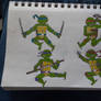 Death Battle Sketch: TMNT Battle Royale