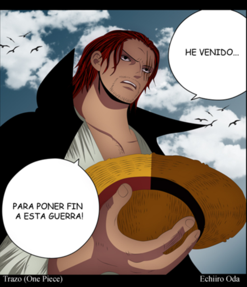 Shanks acaba com a guerra