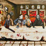 horror icons last supper