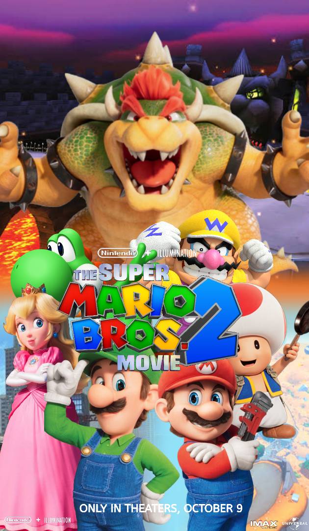 The Super Mario Bros Movie 2 (2025) Concept Poster by lolthd on