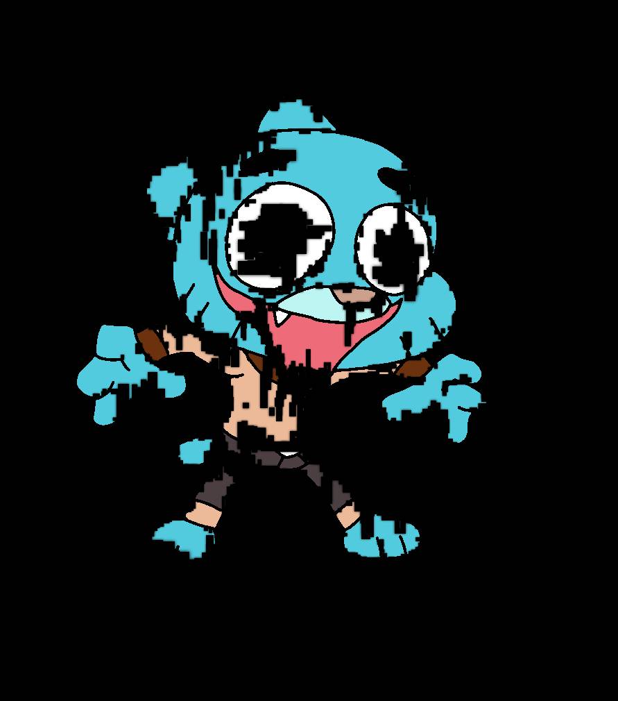 Pixilart - Pibby apocalypse Fnf gumball my take by TeamWitherstorm