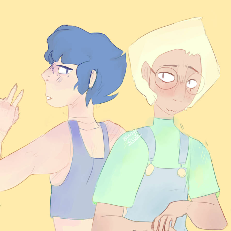 Lapidot Human AU by mangofishu on DeviantArt