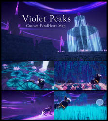 Violet Peaks Custom Map for FeralHeart