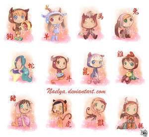 chibi zodiac