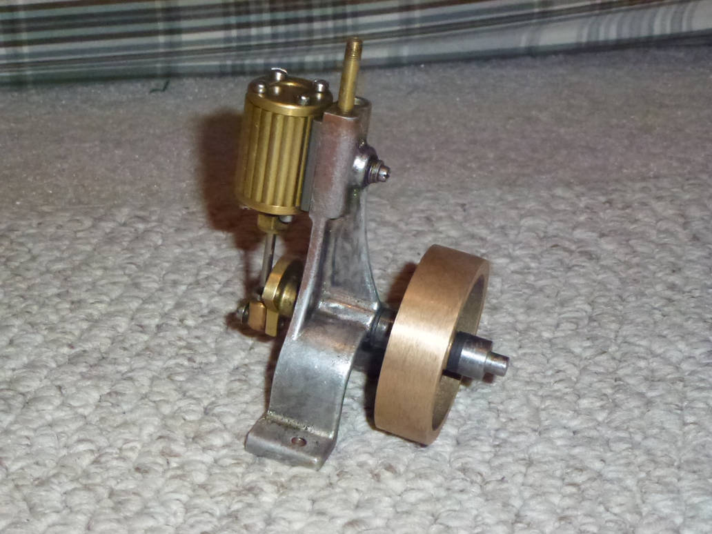 Model steam engine by Random-Prospector on DeviantArt