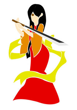 Lady Samurai Coloured ver.