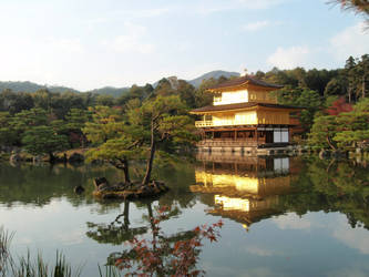 Kinkaku-ji Temple 02, Kyoto, Japan