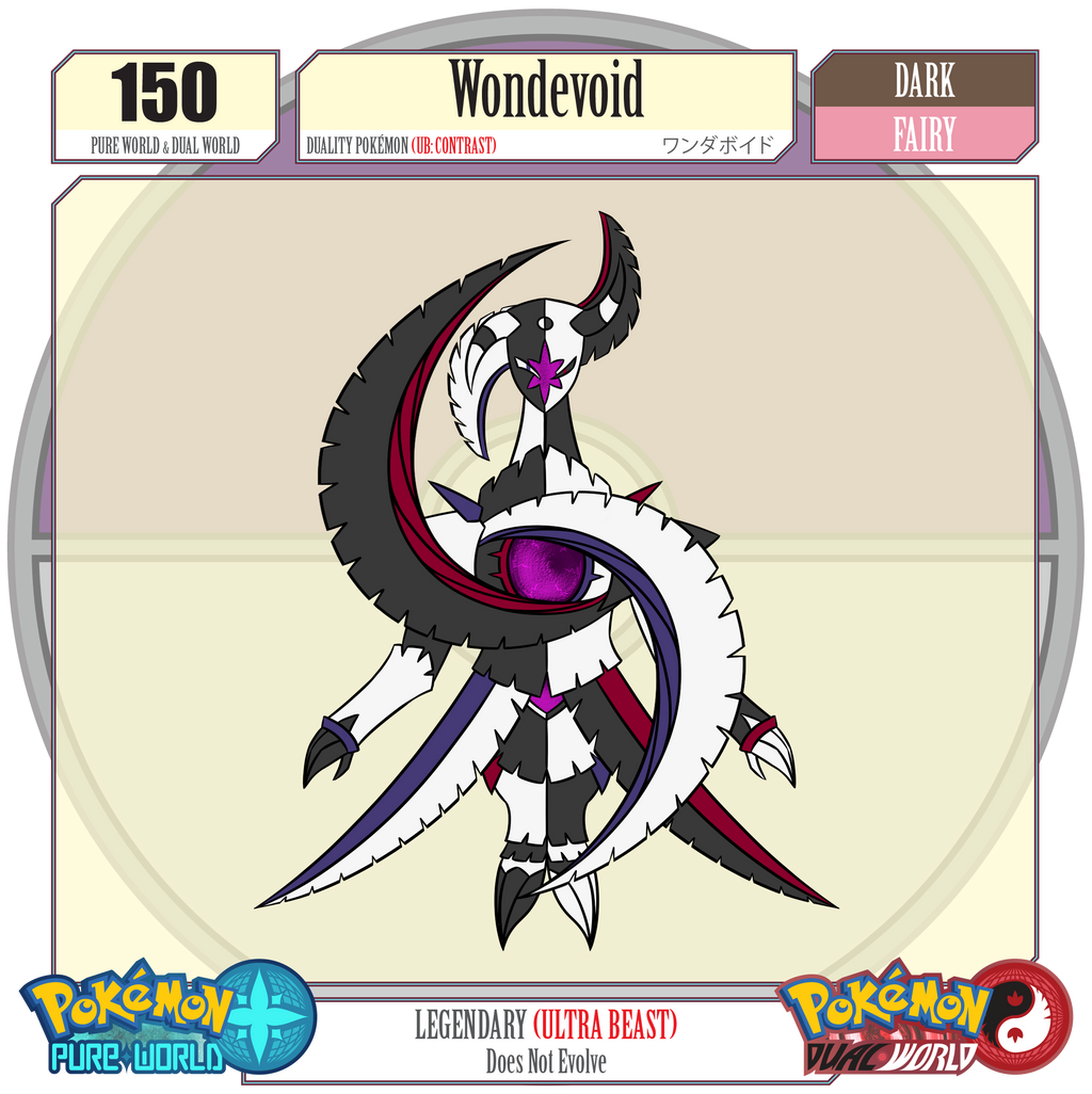 Pokemon: PW+DW] 150: Wondevoid (Legendary) by MasterAvalon on DeviantArt