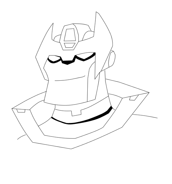 TFA Rodimus Magnus Lineart