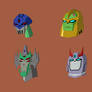 Transformers Animated Heads