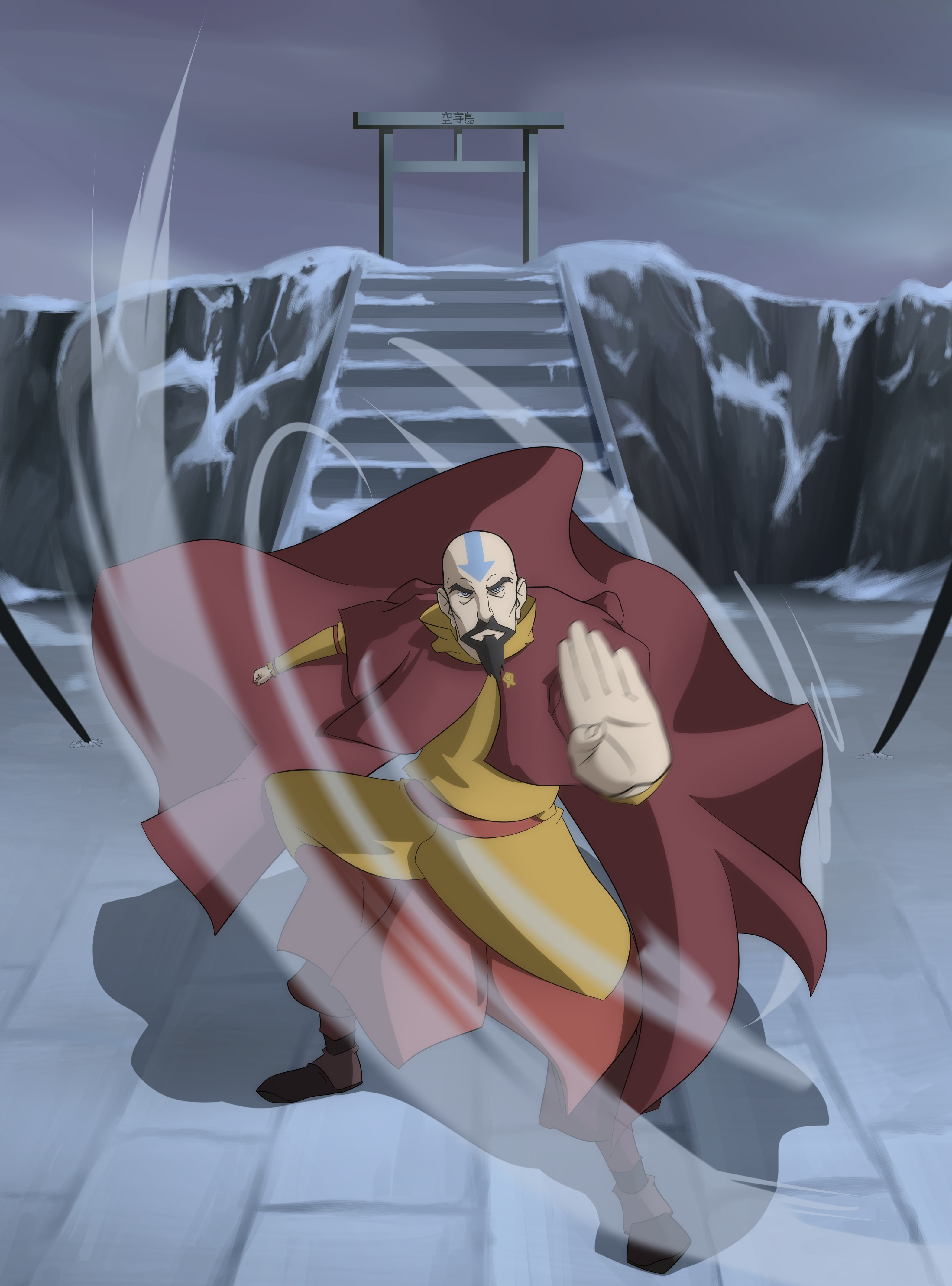 The Airbending Master