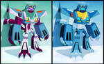 Transformers Animated Snowcat V2 by Destron23