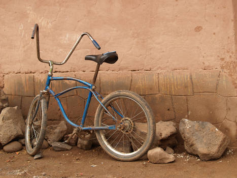 Old Bike at Dawn