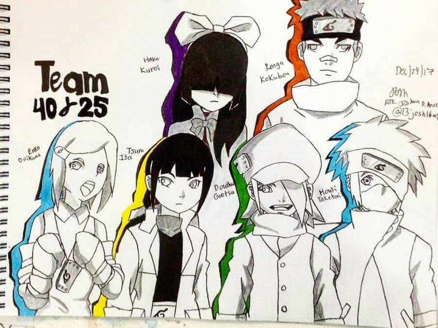 Boruto Naruto Next Generations Team 40 25 By 13josh16 On Deviantart Boruto Naruto Next Generations Team 40 25 By 13josh16 On Deviantart