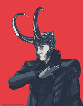 Loki in armor