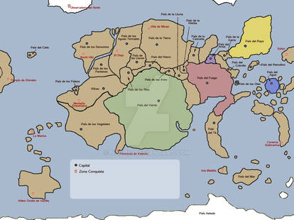 Mapa Naruto Definitivo by ReginaAlbaBlossom on DeviantArt