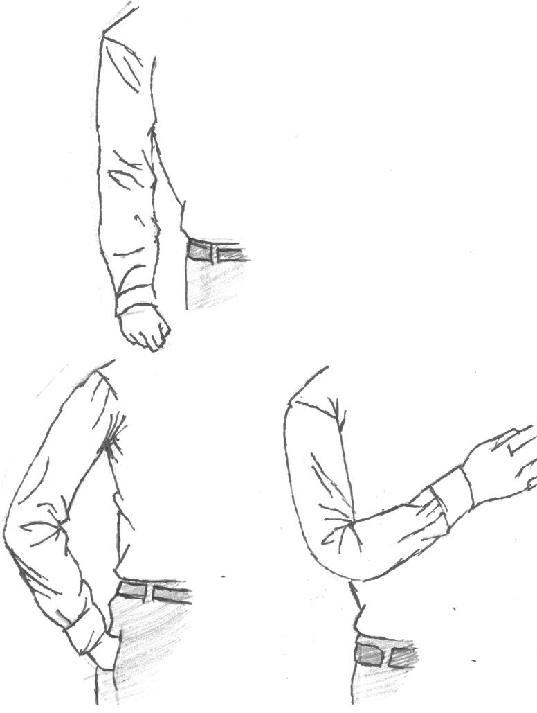 Clothing Folds- Practice by Rolandvz on DeviantArt