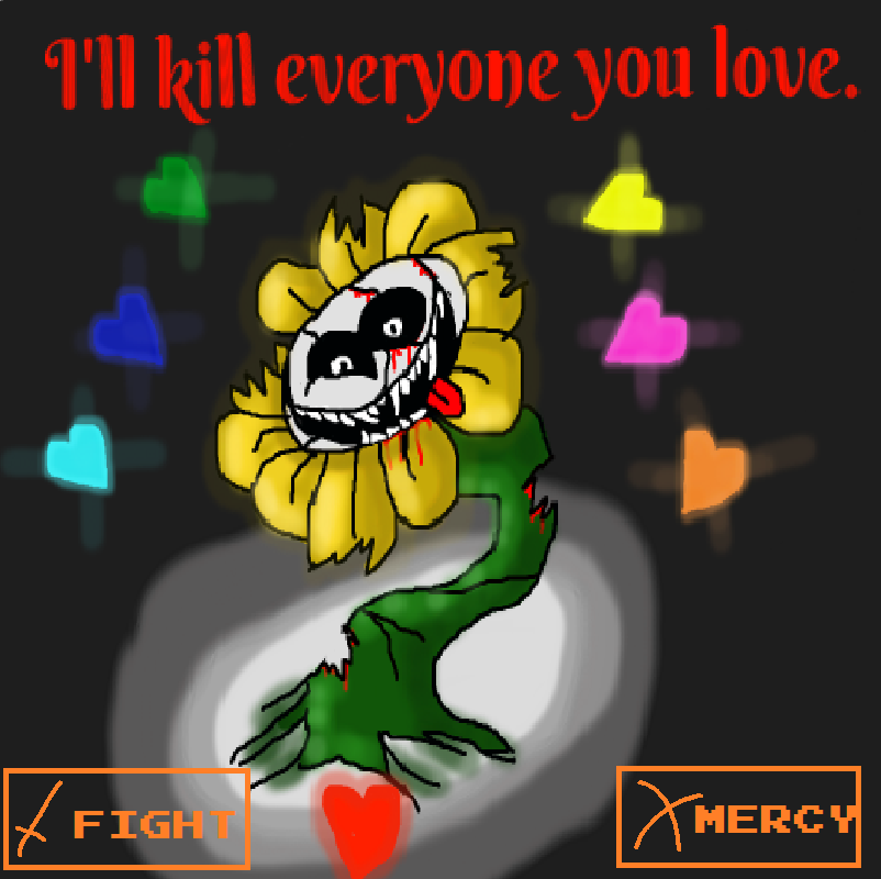 We were all traumatized by omega flowey at first : r/Undertale