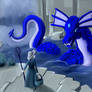 The Blue Dragon and the Fisherwoman