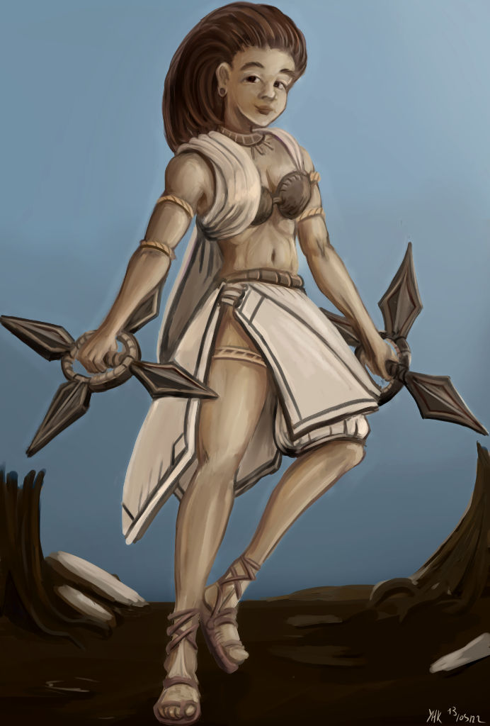 Desna Deviantart Fantasy Portrait : Follower of Desna by YHK13 on DeviantArt