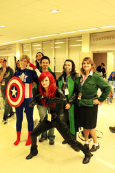 The Avengers cosplay