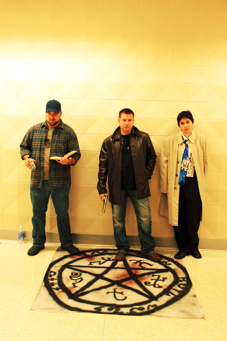 Supernatural - Dean, Bobby, Castiel cosplay