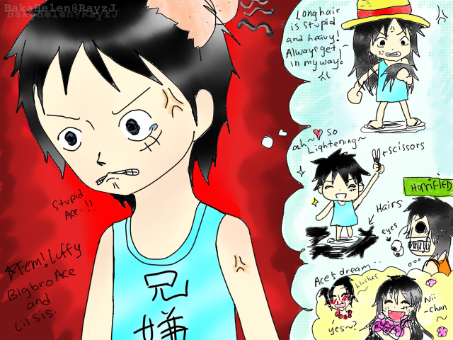 One Piece Fem Luffy Ace Unrequited Dream By Umironrin On Deviantart