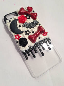 Goth Decoden iPhone case