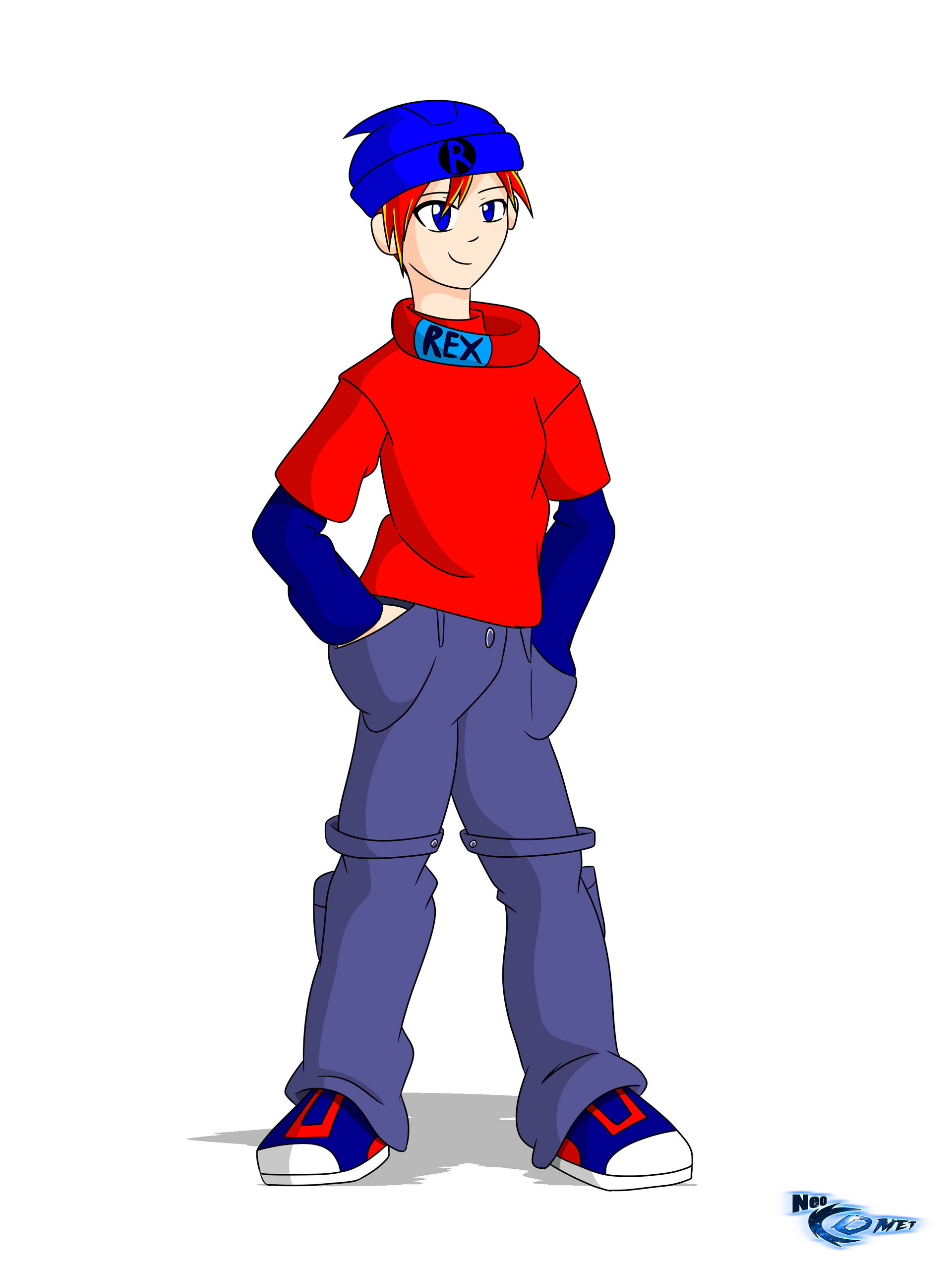 Rex Human form 2 by NeoCOMET-Official on DeviantArt